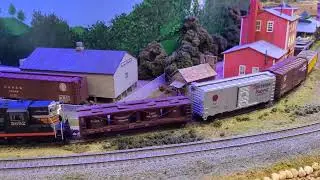 Switching at an ops session at the WBMRA with LocoFi