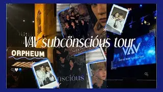 VAV Concert Vlog: VAV subc&ouml;nsci&oacute;us tour🪐 | Louwa