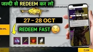 FREE FIRE REDEEM CODE TODAY 27 OCTOBER 2023 REDEEM CODE FREE FIRE | FF CODE TODAY 27 OCTOBER