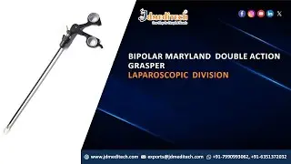 Laparoscopic Bipolar Maryland  Double Action  Grasper | Laparoscopic | JDMeditech India