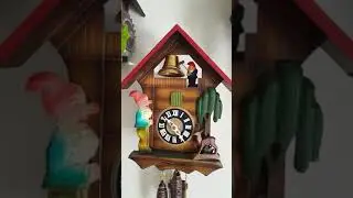 Rare Gnome Cuckoo Clock