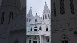 velankanni 🙏 church | velankanni | today rain #shorts #short #today #velankanni #reels #youtube #new