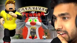ESCAPE THE CARNIVAL OF TERROR full gameplay | All stages completed #roblox #games @princegaming1246