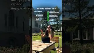 Как вести блог #short #shorts #blog