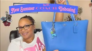 New 2023 Summer Coach Bag Unboxing + finally got a camera ..Ft. Pepper