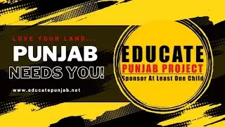 Will YOU sponsor a child? Educate Punjab Project - Jaspreet K & Harpreet K