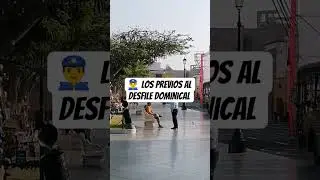 👮 Una mirada 360, los previos al #desfile dominical en la plaza  #trujillo #domingo #militar #peru