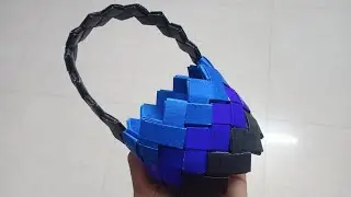 Amazing paper basket || easy DIY Handmade craft || Paper Craft #sulai'scrafitti