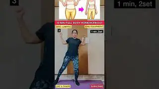burn full body fat, beginners friendly #fitness #homeworkout @neetufitness