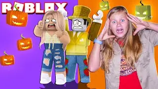 Assistant Races Mr Engineer to Finish the Roblox Halloween Obby!