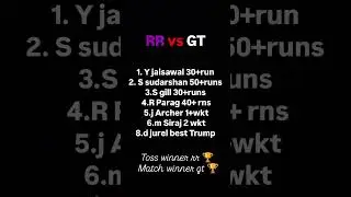 rr vs gt match players prediction today ❤️🏆 #predictions #todaymatch #anuragdwivedi #viratkohli