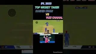 CHAHAL vs RASHID|Hit Bowled Challenge! 🤯|Real Cricket 22|#Shorts #Live #IPL