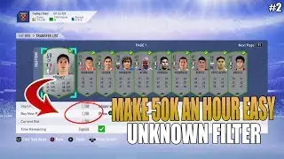 50K AN HOUR *INSANE* UNKNOWN FILTER!! | TRADING TO GLORY #2 | FIFA 19 TRADING UT