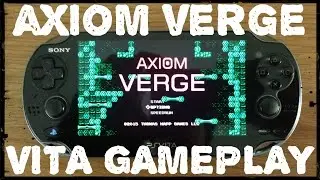 Axiom Verge PS VITA Gameplay