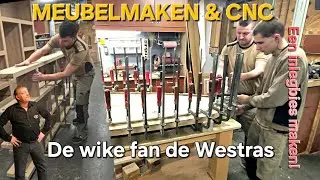 #10 | 4K video | Meubelmakers maken bies | CNC frezen | Machinale houtbewerking | Tafels maken