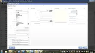 Adding Items to QuickBooks Point of Sale