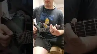 Metallica - Battery #guitar #riff #metallica #guitarcover #metalcover