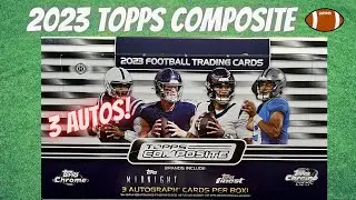 New Release!! 2023 Topps Composite Football Hobby Box ** 3 Autos Per Box! **
