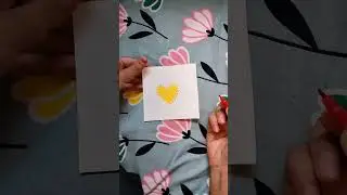 frame # fingerprintpainting #crafti #craftideas #youtubeshorts #diycraft #fingerstyle