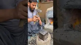 A new method of sickle making #viral #shortvideo #shortsfeed #shorts #short #shortsviral #blacksmith