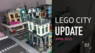 LEGO City Update - April 2019 Improved Layout & New MOCs