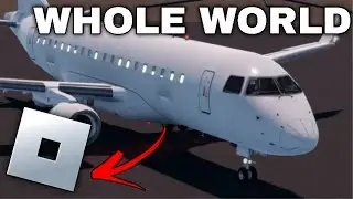 В ЭТОМ СИМУЛЯТОРЕ АВИАЦИИ ДЛЯ ROBLOX ЕСТЬ ВЕСЬ МИР! #aviatorr1zz