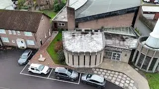 Our lady of the Wayside #catholic  #church #Shirley #Solihull, #Birmingham #Drone ￼