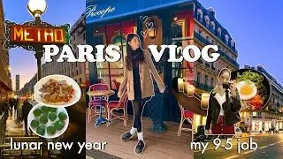 Daily Life in Paris 🇫🇷 | Living and Working a 9-5 Job in Paris, France VLOG