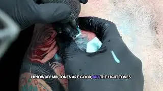 Revise Light Tones for Perfection #eternalink #tattoolovers  #learntotattoo