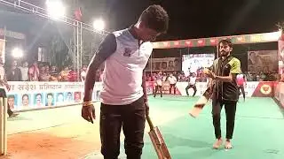 🥇rupesh more single handed bats🥇🏆🏆 underarms ckricket night box 🏆🏆game changing moment