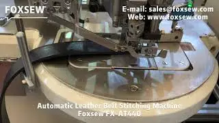 Automatic Leather Belt Stitching Machine