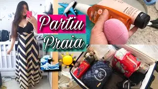ARRUMANDO AS MALAS PARA VIAGEM COM OS AMIGOS