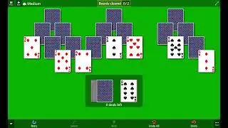 Star Club\Retro - 30th Anniversary\TriPeaks - #6: Medium - Clear 2 boards in 1 deal
