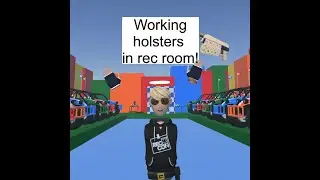 how to get holsters in rec room! (2023)