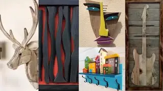 100 Wooden Art Home Decorations