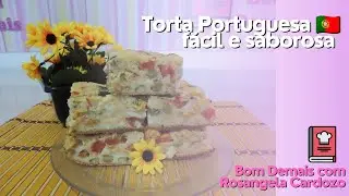 Torta Portuguesa, fácil e saborosa