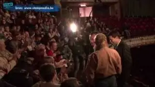 Louis, de bekende Antwerpse bedelaar