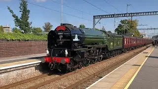 Steam locomotive 60163 Tornado on the ticket to ride tour, TPE Nova 3 and services (19/9/20)