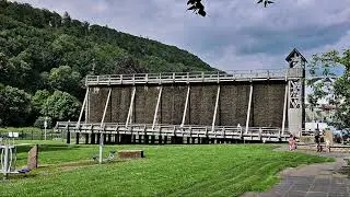Vom Hafen in Bad Karlshafen zur Therme