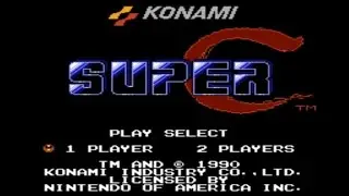 (Playthrough)Super C NES-No Deaths-No Spread Gun