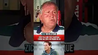 ZICO FALA QUE TEL&Ecirc; SANTANA ERROU NA COPA DE 82 #futebol #telesantana #copa82 #zico #historia