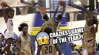 #2 IMG vs #8 CALVARY CHRISTIAN GOES DOWN TO THE WIRE @ 2020 SUNBASH TOURNEY! DUNK OF THE YEAR?!