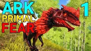 [1] Toxic Raptors and Apex Dilos!!! (Let's Play ARK Primal Fear Multiplayer)