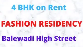 4 BHK Flat for Rent on Balewadi high Street