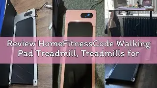 Review HomeFitnessCode Walking Pad Treadmill, Treadmills for Home, 2.5HP Portable Electric Under Des