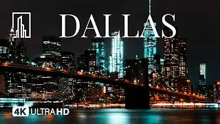 Dallas City, Texas, USA 🇺🇸 in 4K ULTRA HD 60FPS Video by Drone