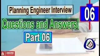 Planning Engineer Interview Questions and Answers Part 06 | Interview tips | Guidelines | planners