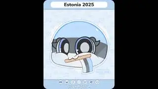 Countryballs Estonia Speedpaint 2025