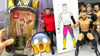 I FINALLY GOT A CHASE AEW FIGURE! + NEW CUSTOMS + MDT FIGURE!?