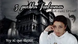 Los 5 pueblos FANTASMAS 😬👻 y más escalofriantes en Granada